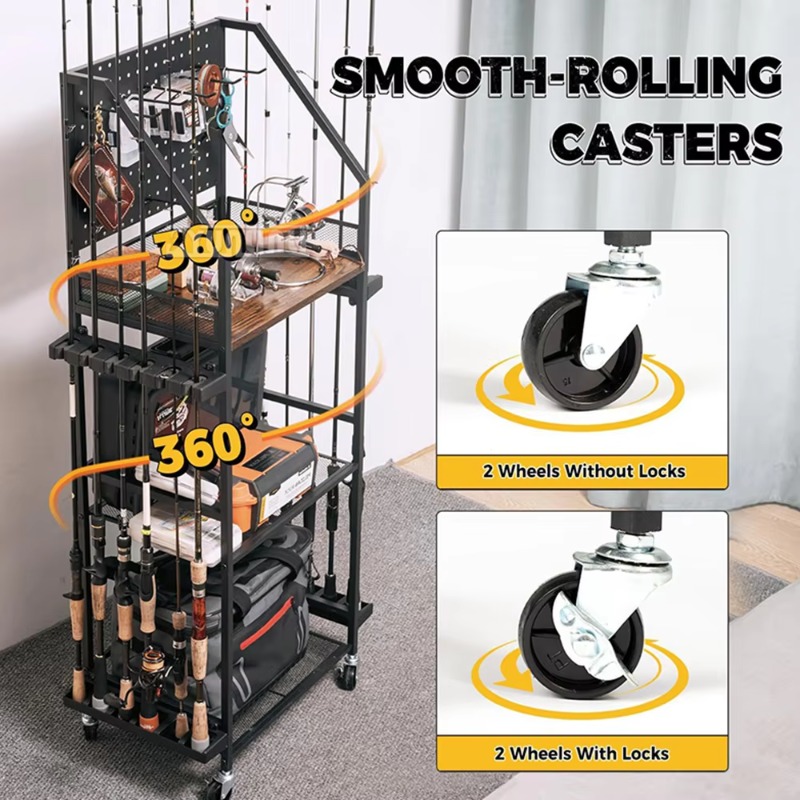 Étagère de rangement pour maté - Fishing Rod Combo avis et prix