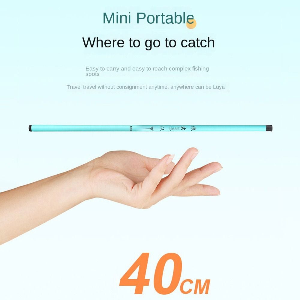 Canne à pêche télescopique en  - Fishing Rod Combo avis et prix