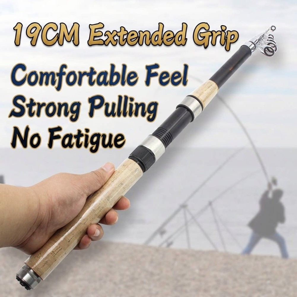 Canne à pêche télescopique en  - Fishing Rod Telescopic avis et prix